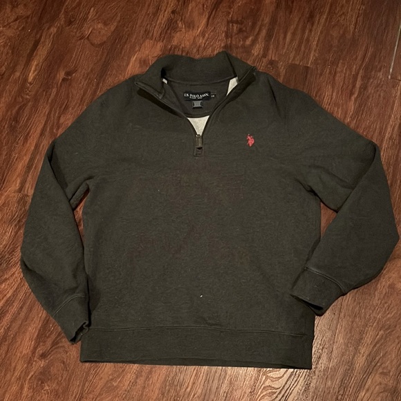 US Polo Assn 1/4 zip sweatshirt - Picture 1 of 4